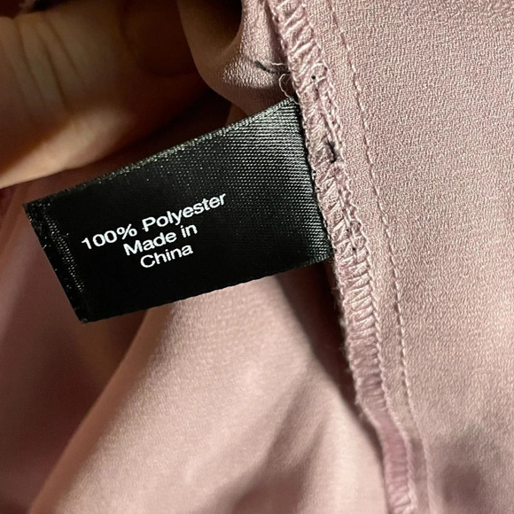 Lane Bryant Light Purple with Black Lace Babydoll Ruffle Top Flowy Size 28 - Picture 7 of 10